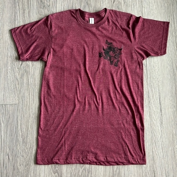 Tultex Tops - She Wears Her Heart on Her Sleeve - Beautiful Crazy